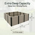 thumbnail image 4 of Tierra Verde 48"x48" Outdoor Garden Bed – Perfect for Backyard Planting, 4 of 9