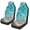 Beach Shell Starfish, variant on CHAQLIN Hibiscus Tropical Vehicle Seat Protector Stretchy Fabric Universal Size Easy to Install Auto Seat Cover Protector for Automobile