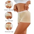 thumbnail image 2 of Finetoo Womens Boyshort Underwear Cotton Boxer Briefs for Ladies Full Coverage BoyShorts Panties 6 Pack, 2 of 5