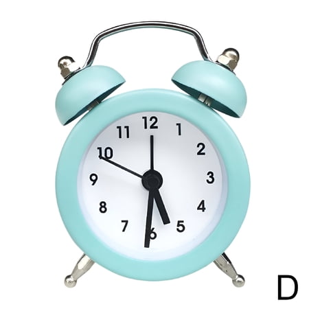 HBMYN Twin Bell Loud Alarm Clock for Heavy Sleepers with Night Light