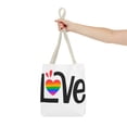thumbnail image 4 of Pride Tote Bag (AOP),Love shopping bag, Pride beach tote bag, 4 of 4