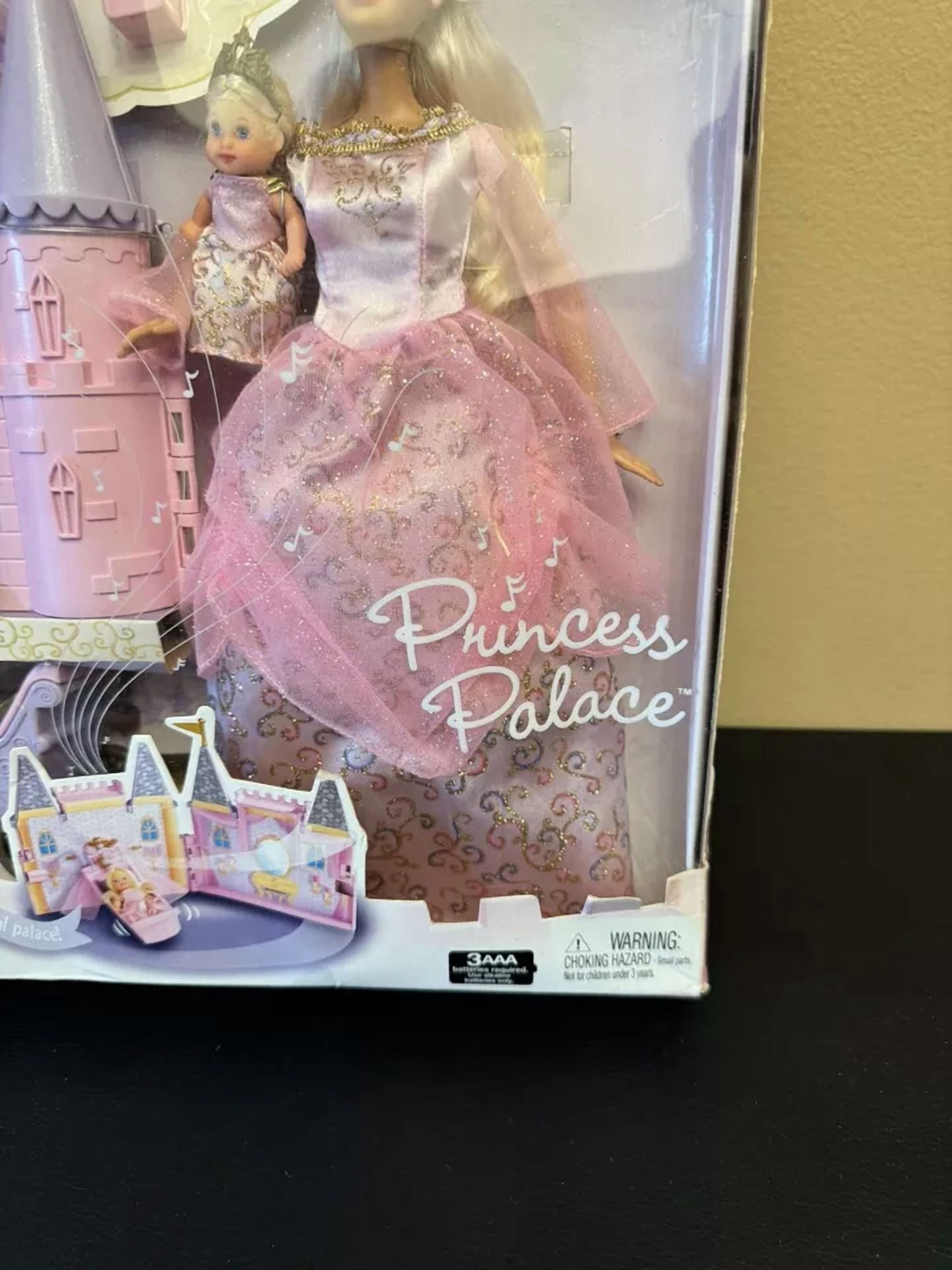 Mattel Barbie and Krissy Princess Palace Play Set Pink 2003 B4769