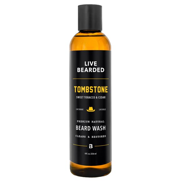 Beard Wash Live Bearded Tombstone Scent 240 ml a base de agua