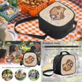 thumbnail image 6 of Yspwyqan Capybara Musical Backpack Set Kids Boys, 4 Piece Backpack Lunchbox with Pencil Case, 17 Inch Lightweight Padded Straps Bookbag Multi-Pocket for Elementary School, 6 of 7