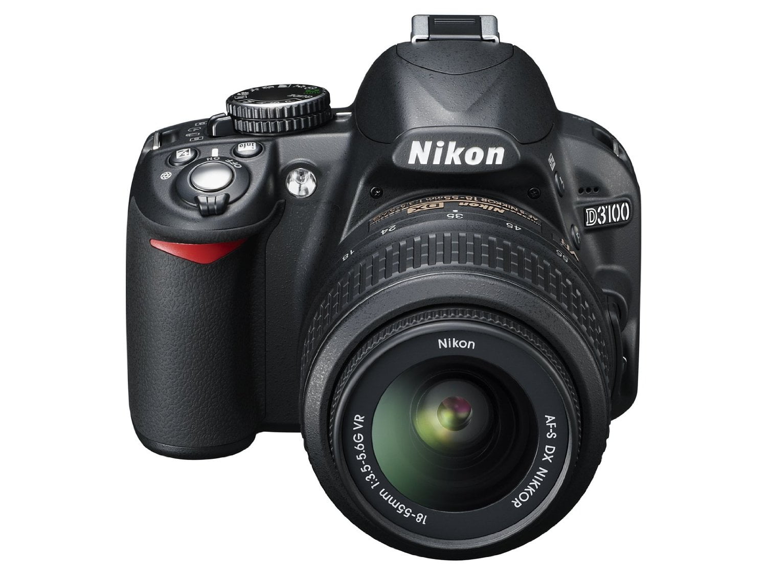 Cusco Huh Inspect Nikon D3100 DSLR Camera with 18-55mm f/3.5-5.6 AF-S Nikkor Zoom Lens (OLD  MODEL) - Walmart.com