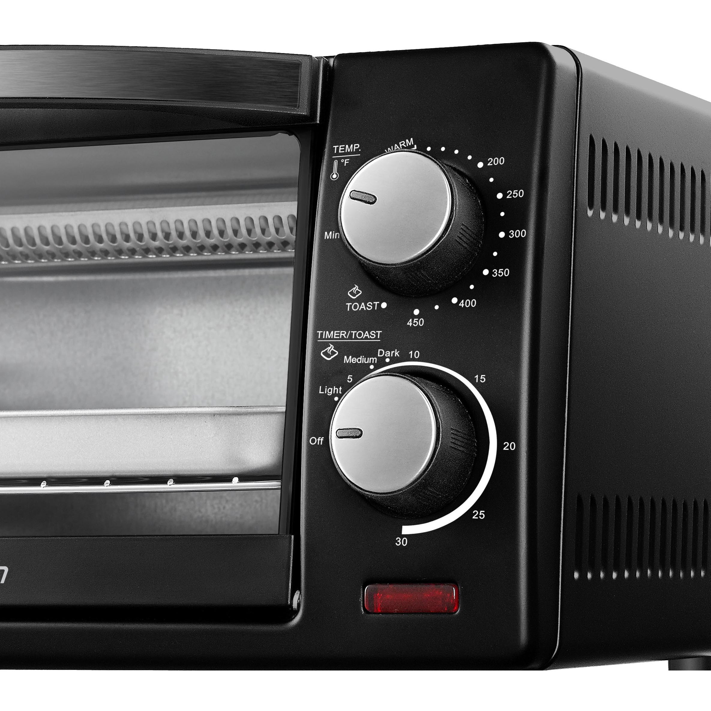 Emerson 6-Slice Convection & Rotisserie Countertop Toaster Oven with  Digital Touch Control in Stainless Steel, ER101004 