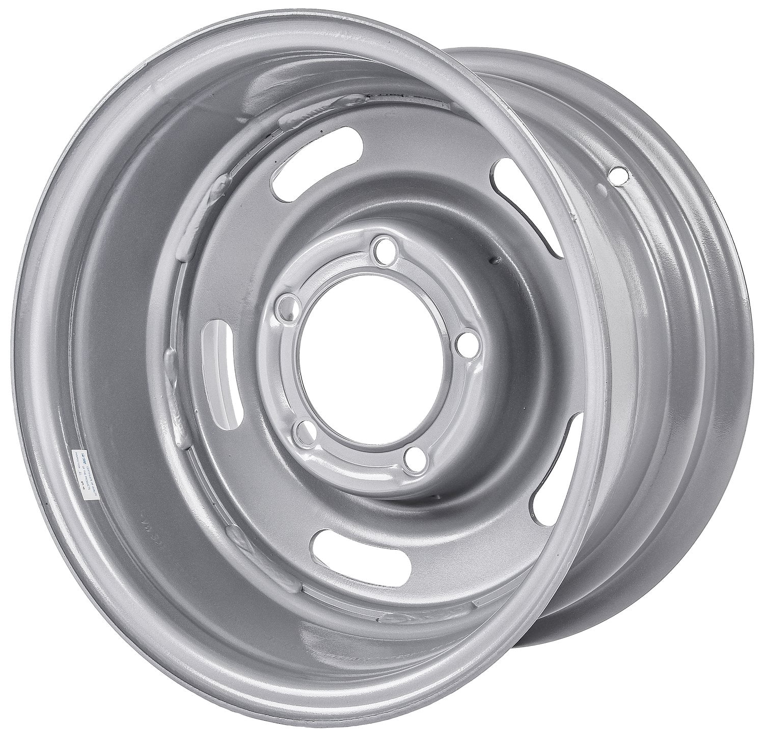 Vision Wheel Wheel 15X8 5-5 Silver Ra lly Vision