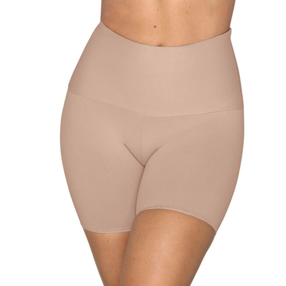 Women's Leonisa 012925 Tummy & Waist Control Shaper Short (Nude S)