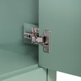 thumbnail image 3 of 24'' Green Vanity with Ceramic Sink for Bathroom | Multifunctional Storage Solution | Quality Solid Wood and MDF Materials | Resolves the Issue of Limited Bathroom Storage, 3 of 7