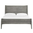 thumbnail image 3 of Georgia Queen Wood Platform Bed Gray, 3 of 7