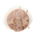 thumbnail image 2 of pxiakgy headbands for women handmade women hair clip wedding casual fascinator large hat headpieces pink + one size, 2 of 8