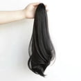 thumbnail image 1 of Perruque Queue de Cheval Mi-Longue Extension de Queue de Cheval Bouclée Pince à Cheveux Naturelle Douce Ondulée pour Femmes & Filles, 1 of 5