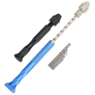Hand Drill Resin Drill Woodworking Hand Drill with 10x Drill Bit Manual  Wire Twisting Tools for DIY Craft DIY Hairpin Bracelets