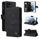 thumbnail image 3 of Para Galaxy S22 Ultra Case Wallet PU Leather Zipper Flip Folio Wallet Phone Case con correa para la muñeca Kickstand Flip Folio Book Phone Case Cover a prueba de golpes ANGGREK Otros, 3 of 8