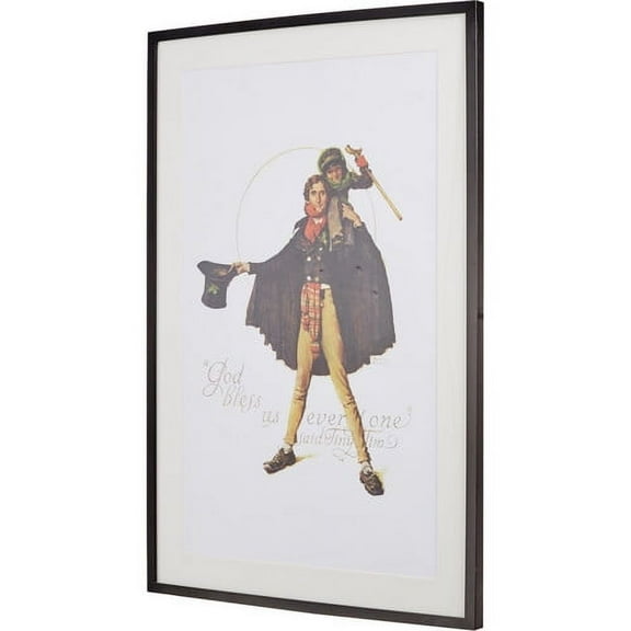Marmont Hill "Tiny Tim" by Norman Rockwell Framed Art Print
