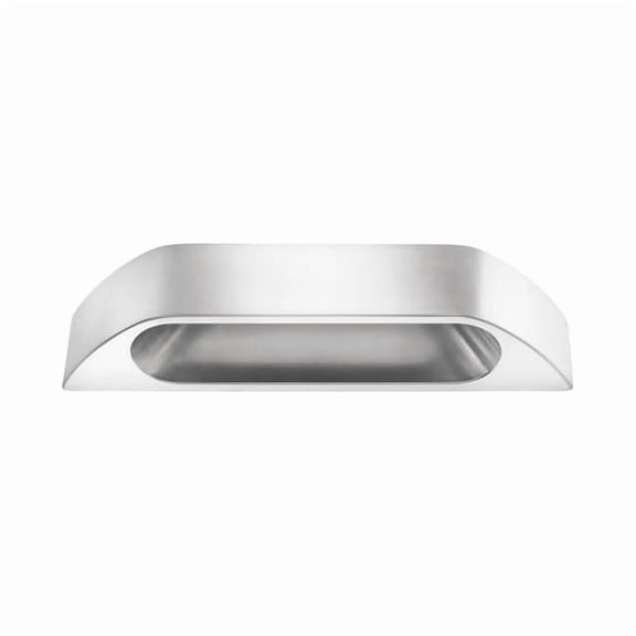 Kingsway Group Pull Handle,Silver,Aluminum,2 3/4 in L KG62
