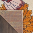 thumbnail image 3 of Nourison Allur Modern Floral Ivory Multicolor 5'3" x 7'3" Area Rug, (5' x 7'), 3 of 10