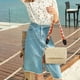 thumbnail image 3 of Bolso Cruzado Con Borlas Tejido A Mano Bolso Paja para en La Playa (beige), 3 of 9