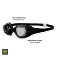 thumbnail image 2 of Athletic Works Supernova Adult Swim Goggles, Tinted, Anti-Fog Lenses with UV Protection, Black, 2 of 9