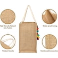 thumbnail image 4 of Pakyozj Beach Bag, Large Beach Bag for Women, Woven Straw Beach Tote Bag Waterproof, Weaving Swim Gym Shopping Travel Bag, 4 of 6