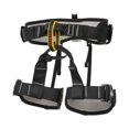 thumbnail image 1 of Arnés de medio cuerpo ajustables Sunnimix arnés de escalada en roca Negro L, 1 of 8