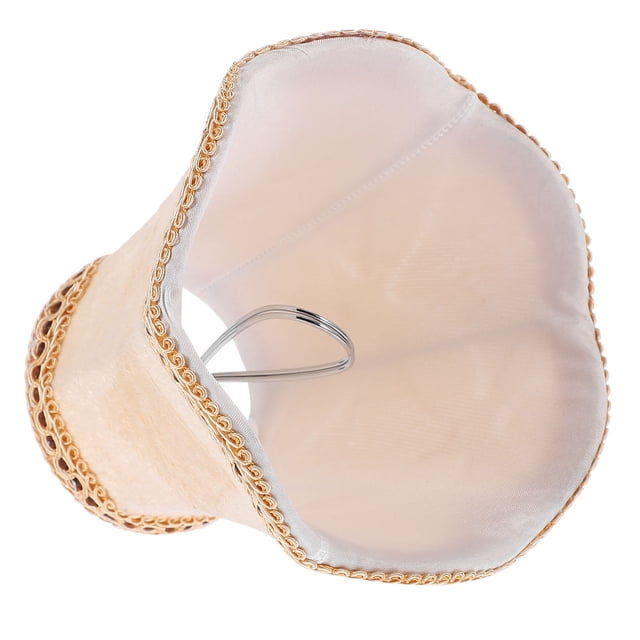 BEADCEST 1 Pc Cloth Decorative Lampshade Apricot Dust-proof Home Users Bedroom