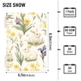 thumbnail image 2 of FORMRS 1-Subject Spiral Notebook 8" x 5" College Ruled 60 Refillable Sheet A5 Hard Cover, 2 Pack, Floral Rabbit, 2 of 7