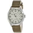 thumbnail image 1 of Timex TW2R71100 Waterbury Men's Analog Round Steel Watch Green Leather Strap, 1 of 1