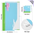 thumbnail image 3 of Pixel Cherry Blossom 2 Piece Cotton Bath and Face Towel Set Soft and Absorbent, for Beach Pool Bathroom, 3 of 7