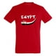 Supportershop EGRD-XL Egypt T-shirt Rouge pour Hommes & 44; Extra Large – image 1 sur 1