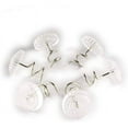 thumbnail image 2 of 50 Pcs Twisty Pins Clear Head Screws Fasteners for Upholstery Slipcovers Bed Skirts Sofa Car Van Home Furniture Hold Bed Skirts in Place Without Damage (50), 2 of 3