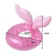thumbnail image 2 of Flotador inflable para natación, anillo de tubo de flotador de piscina con forma de cola de pez rosa engrosado de PVC para niños de 3 a 8 años, 2 of 7