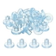 thumbnail image 1 of Uxcell 26Pack 8mm/0.31 Topes de Vidrio para Mesa con Vástago para Mesa de Patio y Gabinete, Se Ajusta a Agujero de 1/3 Pulgada, Transparente, 1 of 7