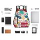 thumbnail image 4 of Balery London Symbols Mochila Ligera para Hombres y Mujeres – Resistente y Impermeable, Ideal para la Escuela, el Trabajo, los Viajes y el Uso Diario, 4 of 7