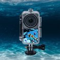 thumbnail image 1 of 45M Waterproof Case Compatible for DJI Action 2 Diving Housing Protective Shell Case Sports Camera Accessories, 1 of 8