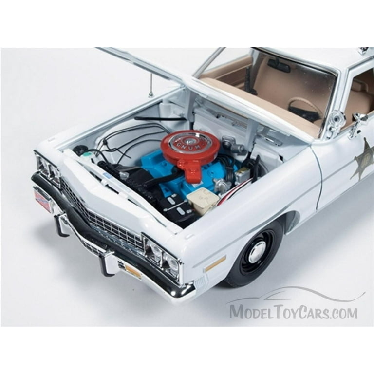 1975 The Dukes of Hazzard Police Car Dodge Monaco, White