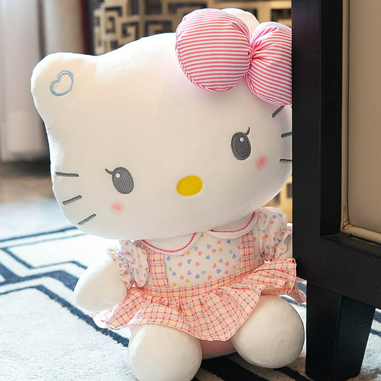 Asdomo Cute Cartoon Hello Kitty Plush Doll Stuffed Animal Toys For