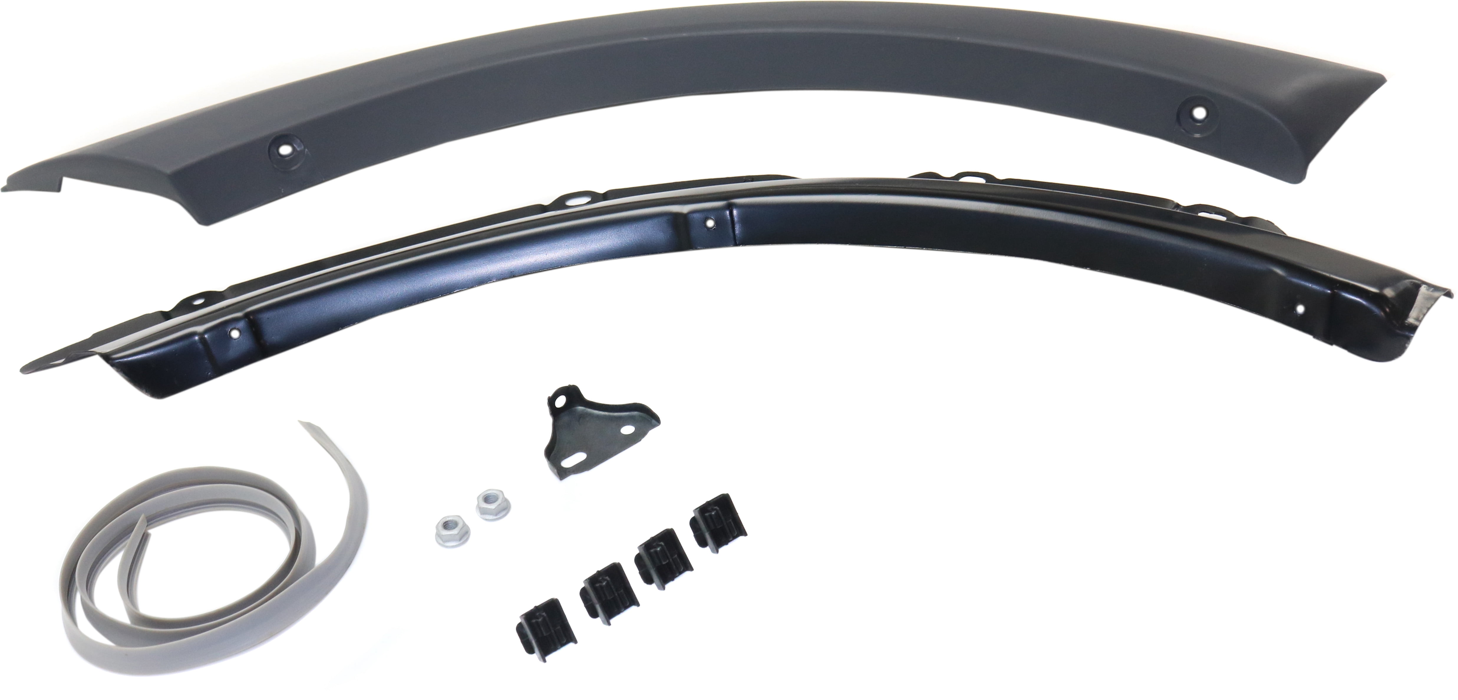 Fender Trim Compatible with 2001-2005 Toyota RAV4 Rear, Right Passenger Side, Front Section Paint to Match