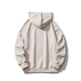 thumbnail image 4 of Solid Long Sleeve Sweatshirt for Men Winter Hooded Pullover with Pockets Plus Size Casual Loose Tops, 4 of 5