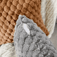 thumbnail image 2 of HAPPINESS Fundas de Almohada Decorativas Navideñas de Piel Sintética de Felpa Difusa Gris de 20x20, Súper Suaves y Acogedoras (2 Unidades), 2 of 6