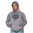 thumbnail image 3 of Definitely Dominican Cute Flag Love Women Plus Size Graphic Pullover Hoodie Brisco Brands 2X, 3 of 3