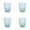 Blue, variant on 1-4PC Clear Acrylic Drinking Glasses, Unbreakable Reusable Tumblers with Hobnail Pattern, Stackable Water Cups for Home Outdoors Restaurant, Dishwasher Safe for Juice