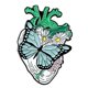 thumbnail image 1 of Broche De Metal Con Corazón De Dibujos Animados , Diseño De Cráneo , Género , Insignia , Joyería , Regalo Para Estudiantes De Medicina, 1 of 4
