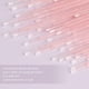 thumbnail image 2 of 100Pcs Disposable Micro Brushes, Lightweight Micro Applicator Brushes, Crystal Pink Micro Brushes Disposable, Micro Lash Applicator for Cleanning or Make-up (Crystal Pink), 2 of 5