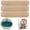Brown, variant on 3Pcs Bra Liners for Sweat 3 Layer Rectangle Under Bra Pads Sweat Liners Washable Breathable for Women Sweating Supplies (Brown)