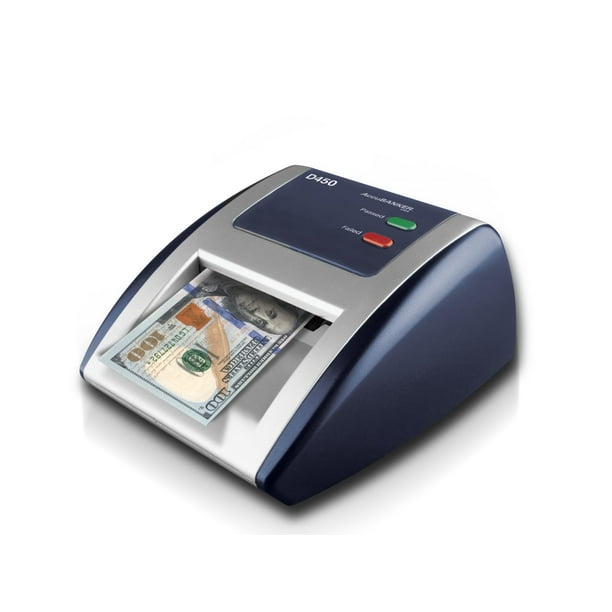 Detector de billetes falsos AccuBANKER D450 magnético e infrarrojo