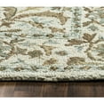 thumbnail image 4 of Alora Decor Crypt 3' x 5' Border Blue/Ivory Hand-Tufted Area Rug, 4 of 5