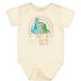thumbnail image 3 of Inktastic Little Sister I Love My Big Sister Boys or Girls Baby Bodysuit, 3 of 5