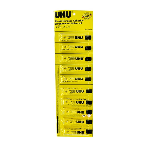 Pegamento líquido UHU PEGATODO 7 ML C/10