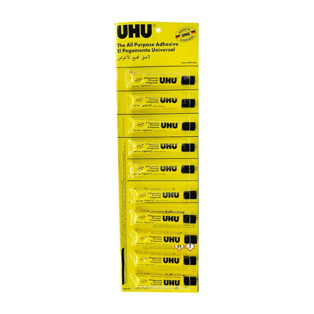 Pegamento líquido UHU PEGATODO 7 ML C/10